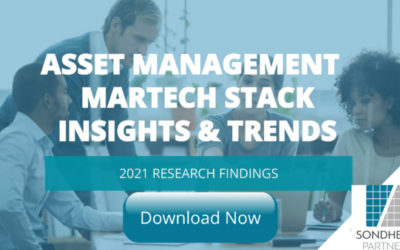 Asset Management Martech Stack Insights and Trends